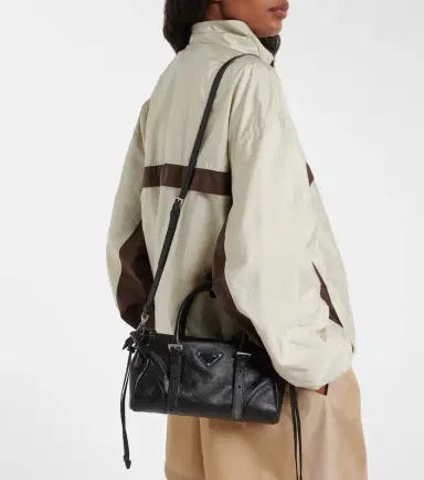 Prada Bonnie Small leather top-handle bag | Thumbnail 6