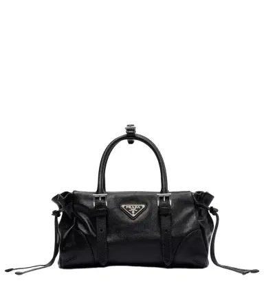 Prada Bonnie Small leather top-handle bag | Thumbnail 1