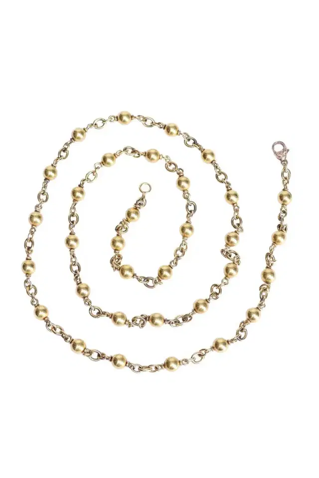 Sylva & Cie Ball Necklace