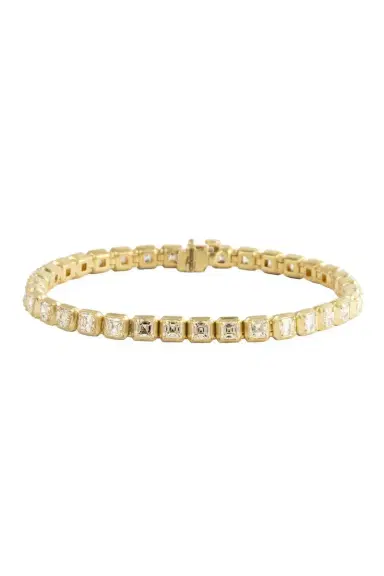 Sylva & Cie Diamond Asher Cut Tennis Bracelet | Thumbnail 1