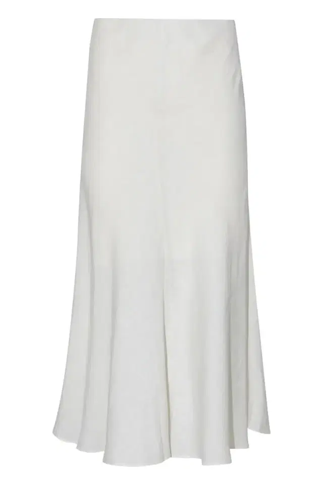 Brunello Cucinelli Fit And Flare Midi Skirt - Coconut Milk