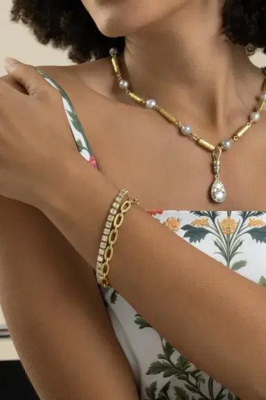 Sylva & Cie Link Mirage Collection Bracelet | Thumbnail 4