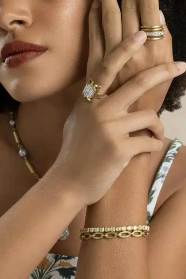 Sylva & Cie Mosaic Diamond Ring | Thumbnail 3