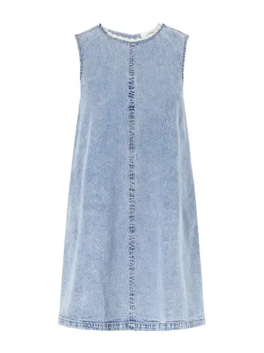 Frame Crochet Tide Organic Cotton-blend Mini Dress | Thumbnail 1