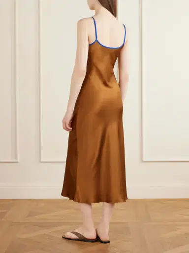 Comme Si Bias Silk-charmeuse Slip Midi Dress | Thumbnail 4