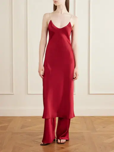 Comme Si Silk-bias Pants | Thumbnail 3 Comme Si Silk-bias Pants | Thumbnail 3