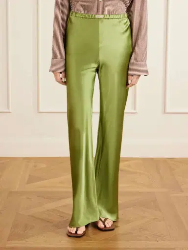Comme Si Silk-bias Straight-leg Pants | Thumbnail 2