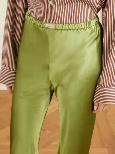 Comme Si Silk-bias Straight-leg Pants | Thumbnail 5