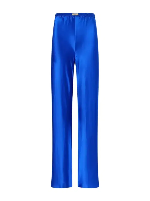 Silk-bias Pants