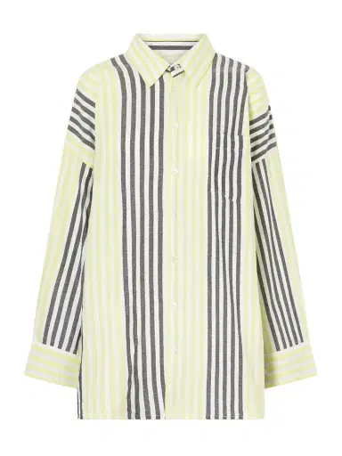 Marrakshi Life Striped Cotton Shirt | Thumbnail 1 Marrakshi Life Striped Cotton Shirt | Thumbnail 1