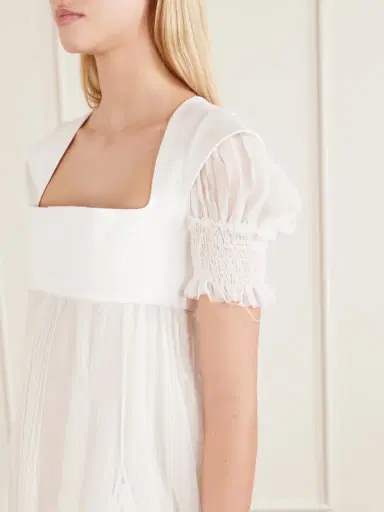 Dilara Findikoglu Girl In A Room Lace-trimmed Silk Mini Dress | Thumbnail 4 Dilara Findikoglu Girl In A Room Lace-trimmed Silk Mini Dress | Thumbnail 4