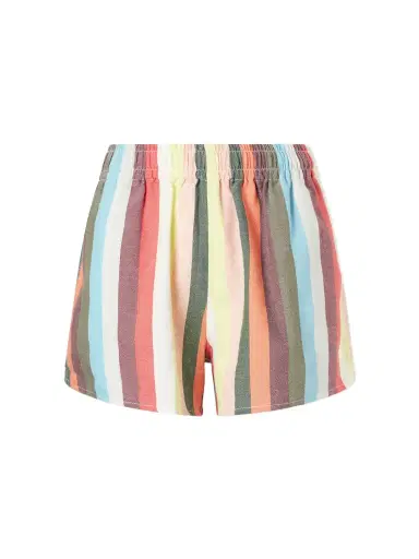 Marrakshi Life Striped Cotton Shorts | Thumbnail 1 Marrakshi Life Striped Cotton Shorts | Thumbnail 1
