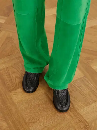 Bottega Veneta Silenzio Leather Loafers | Thumbnail 2 Bottega Veneta Silenzio Leather Loafers | Thumbnail 2