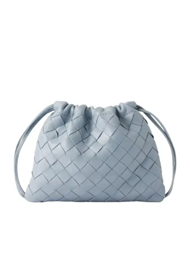 Dustbag Intrecciato Mini Leather Pouch