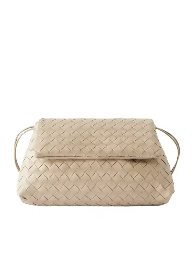 Giorno Intrecciato Leather Shoulder Bag