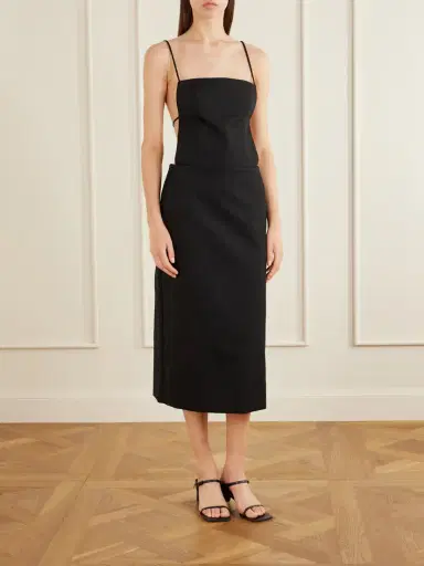 Calvin Klein Collection Artemis Organic Cotton Midi Dress | Thumbnail 2 Calvin Klein Collection Artemis Organic Cotton Midi Dress | Thumbnail 2