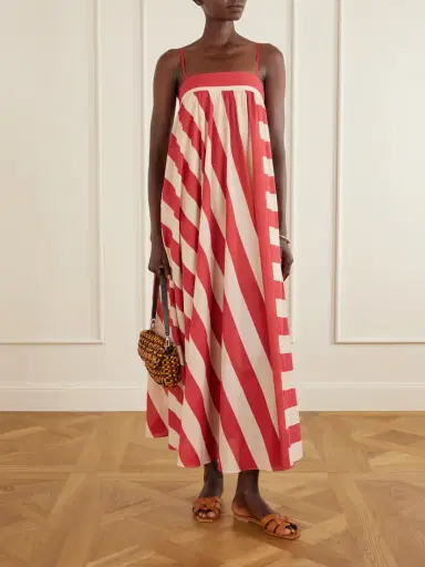 Zimmermann Roselight Striped Cotton Maxi Dress | Thumbnail 2 Zimmermann Roselight Striped Cotton Maxi Dress | Thumbnail 2