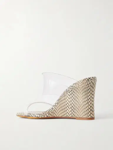 Maryam Nassir Zadeh Olympia Pvc Wedge Sandals | Thumbnail 3 Maryam Nassir Zadeh Olympia Pvc Wedge Sandals | Thumbnail 3