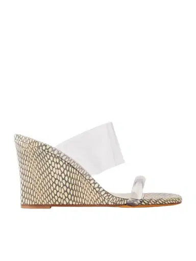 Maryam Nassir Zadeh Olympia Pvc Wedge Sandals | Thumbnail 1 Maryam Nassir Zadeh Olympia Pvc Wedge Sandals | Thumbnail 1