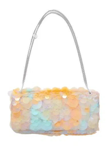 Rabanne Sequined Satin Shoulder Bag | Thumbnail 1