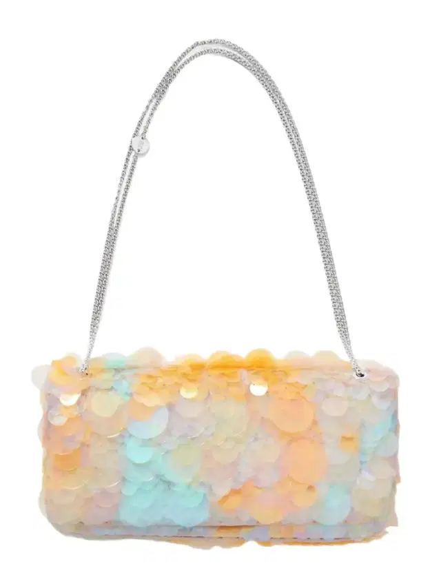 Rabanne Sequined Satin Shoulder Bag