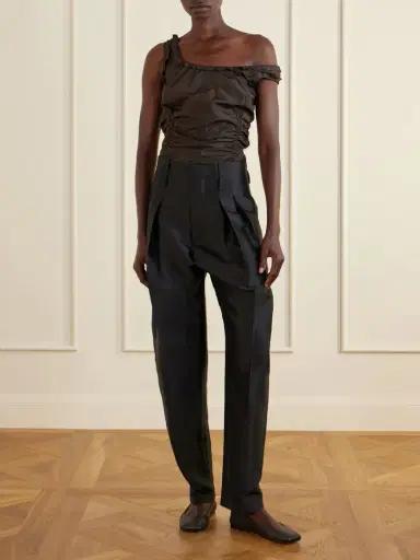 Bottega Veneta Twill Straight-leg Pants | Thumbnail 2