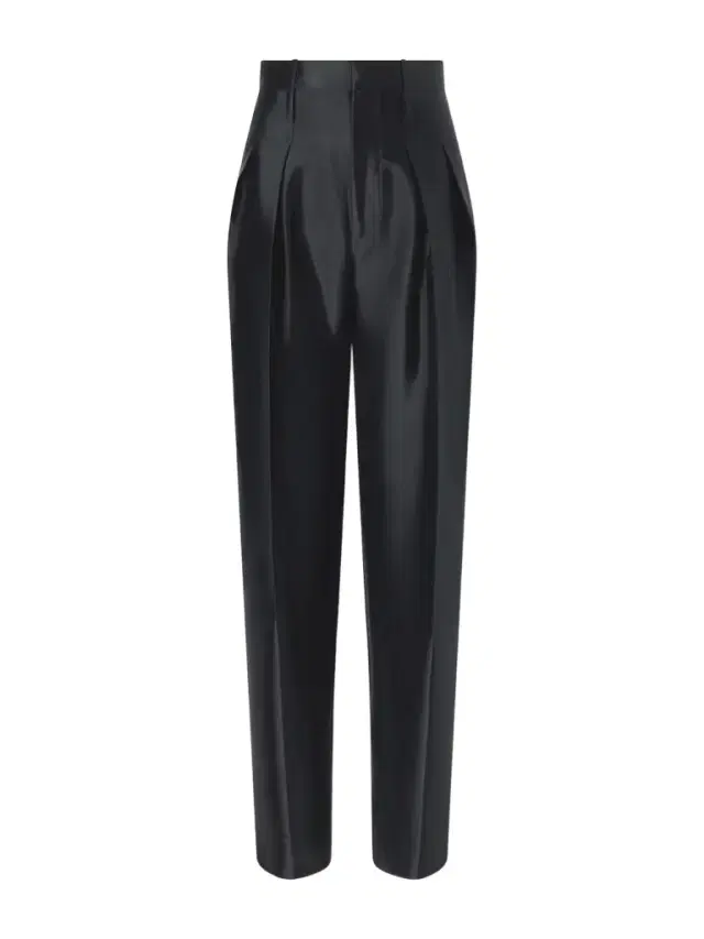 Twill Straight-leg Pants