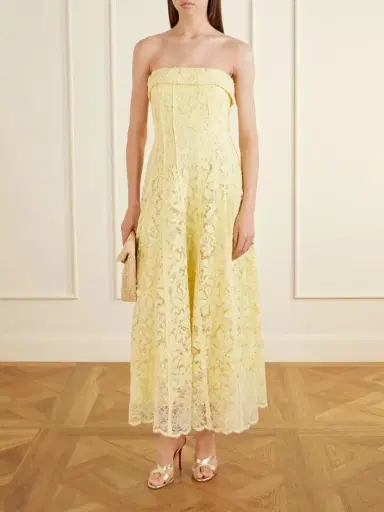 Simkhai Imogen Cotton-lace Midi Dress | Thumbnail 2 Simkhai Imogen Cotton-lace Midi Dress | Thumbnail 2