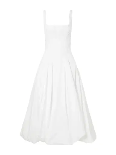 Simkhai Hally Bubble Cotton-blend Midi Dress | Thumbnail 1 Simkhai Hally Bubble Cotton-blend Midi Dress | Thumbnail 1