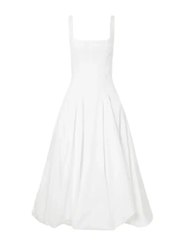 Simkhai Hally Bubble Cotton-blend Midi Dress