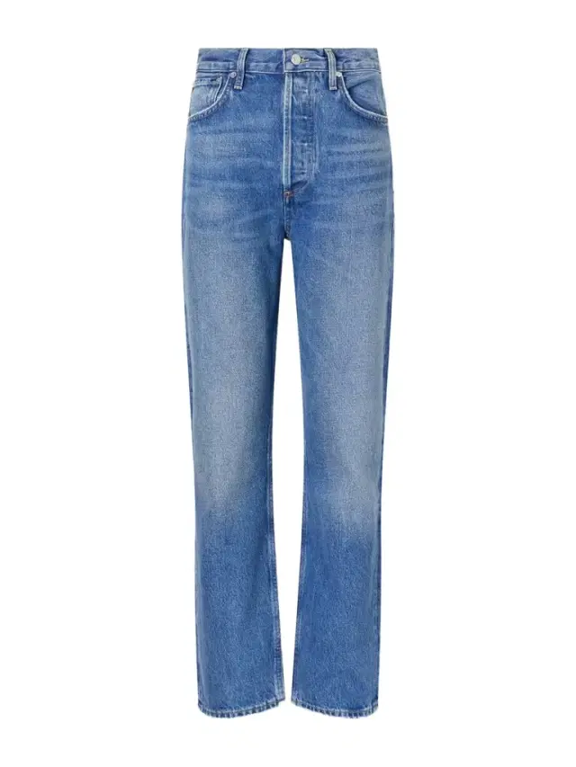 Blaine High-rise Straight-leg Jeans
