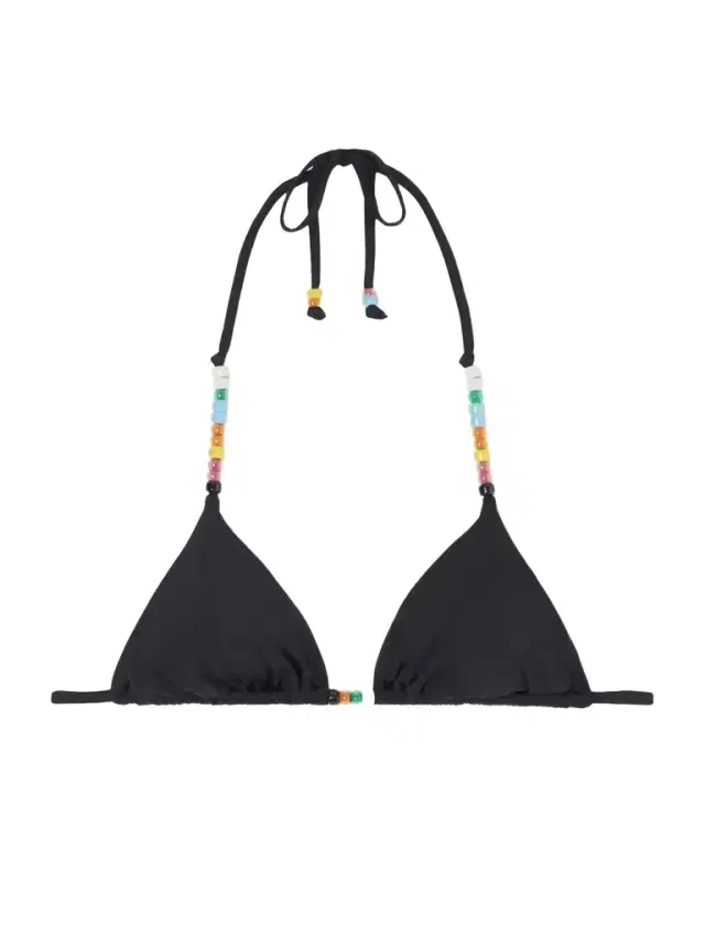Lido Embellished Triangle Bikini Top