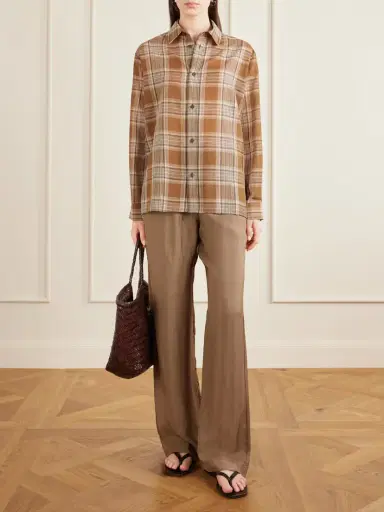 Matteau Checked Cotton-voile Shirt | Thumbnail 2 Matteau Checked Cotton-voile Shirt | Thumbnail 2