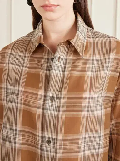 Matteau Checked Cotton-voile Shirt | Thumbnail 5 Matteau Checked Cotton-voile Shirt | Thumbnail 5