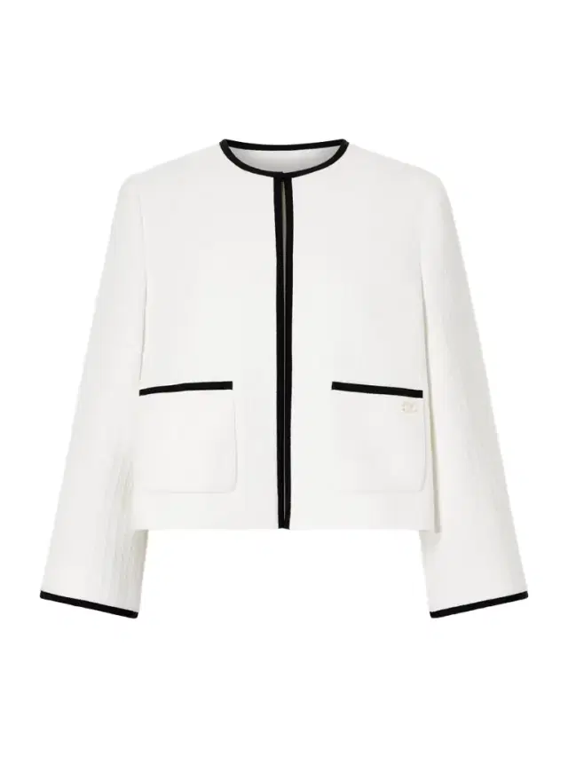 Valentino Garavani Canastrello Cropped Cotton-tweed Jacket