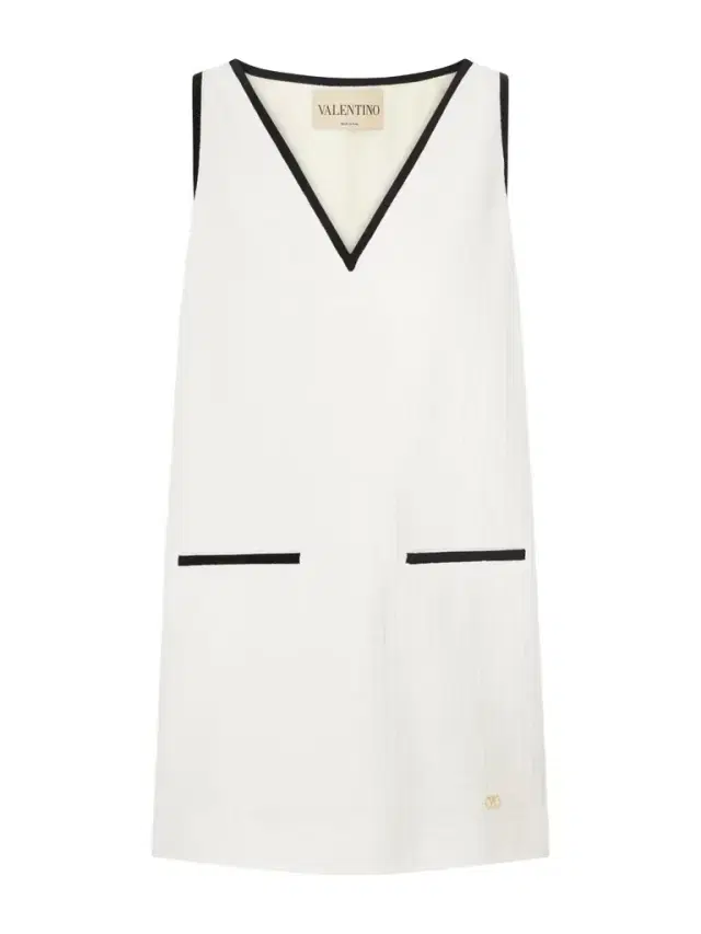 Valentino Garavani Canestrello Cotton-tweed Mini Dress