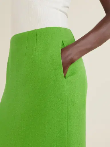 Valentino Garavani Wool-crepe Midi Skirt | Thumbnail 5 Valentino Garavani Wool-crepe Midi Skirt | Thumbnail 5