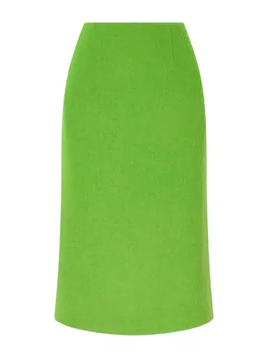 Valentino Garavani Wool-crepe Midi Skirt | Thumbnail 1 Valentino Garavani Wool-crepe Midi Skirt | Thumbnail 1