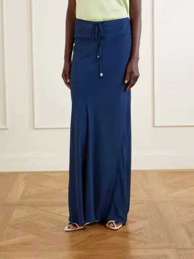 BERNADETTE Emily Satin Maxi Skirt | Thumbnail 5 BERNADETTE Emily Satin Maxi Skirt | Thumbnail 5