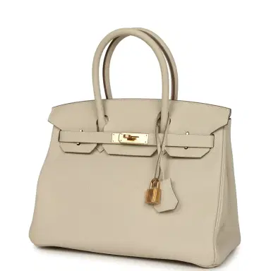 HERMÈS Hermes Birkin 30 Craie Togo Rose Gold Hardware | Thumbnail 5 HERMÈS Hermes Birkin 30 Craie Togo Rose Gold Hardware | Thumbnail 5