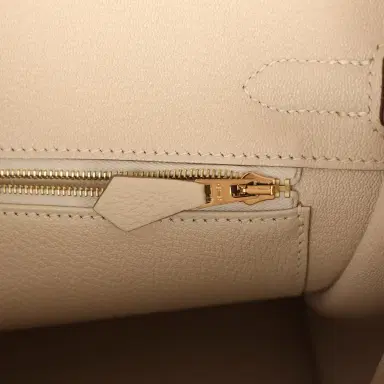 HERMÈS Hermes Birkin 30 Craie Togo Rose Gold Hardware | Thumbnail 9 HERMÈS Hermes Birkin 30 Craie Togo Rose Gold Hardware | Thumbnail 9