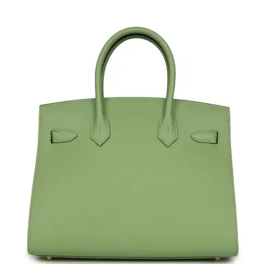 HERMÈS Hermes Birkin Sellier 30 Vert Criquet Epsom Gold Hardware | Thumbnail 4 HERMÈS Hermes Birkin Sellier 30 Vert Criquet Epsom Gold Hardware | Thumbnail 4
