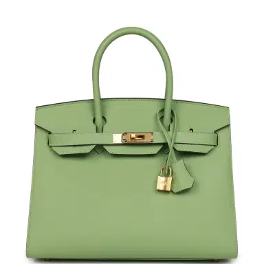 HERMÈS Hermes Birkin Sellier 30 Vert Criquet Epsom Gold Hardware | Thumbnail 1 HERMÈS Hermes Birkin Sellier 30 Vert Criquet Epsom Gold Hardware | Thumbnail 1