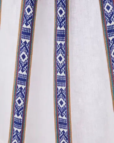 Emporio Sirenuse Aurelia Skirt in Blue Horizon Print | Thumbnail 5 Emporio Sirenuse Aurelia Skirt in Blue Horizon Print | Thumbnail 5