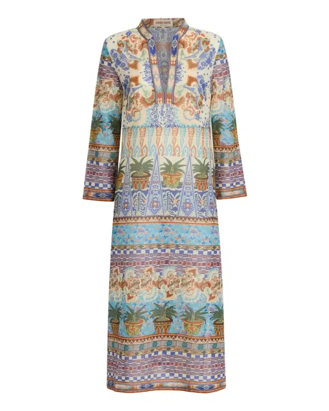 Giada Caftan in Chimera Print