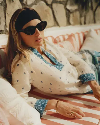 Emporio Sirenuse Giada Caftan in Kites Print | Thumbnail 7 Emporio Sirenuse Giada Caftan in Kites Print | Thumbnail 7