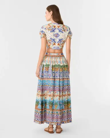 Emporio Sirenuse Poppy Top in Chimera Print | Thumbnail 5 Emporio Sirenuse Poppy Top in Chimera Print | Thumbnail 5