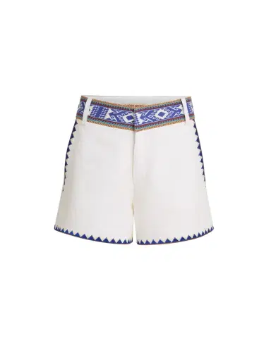 Emporio Sirenuse Shorts in Blue Horizon Print | Thumbnail 1 Emporio Sirenuse Shorts in Blue Horizon Print | Thumbnail 1