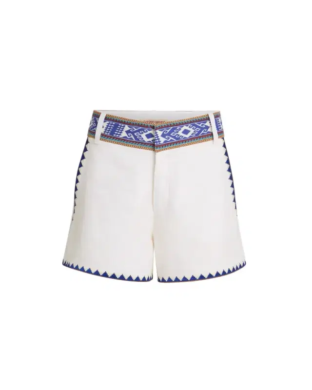 Shorts in Blue Horizon Print