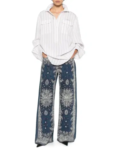 R13 D’Arcy Embroidered Flare Jeans | Thumbnail 2 R13 D’Arcy Embroidered Flare Jeans | Thumbnail 2